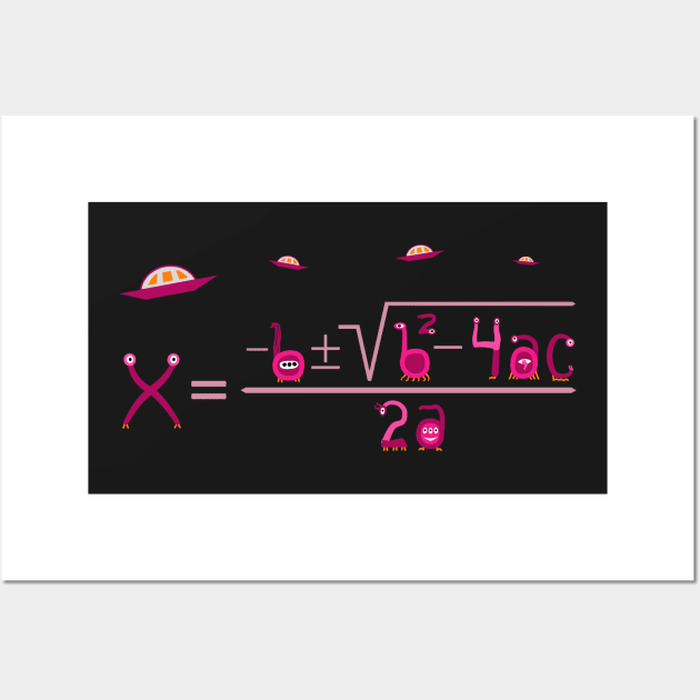 Nerdiest Aliens Ever Wall Art by donovanh